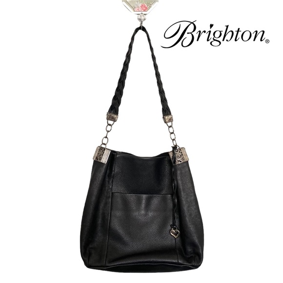 Brighton Leather "Tiger Tote" Shoulder Bag - Picture 1 of 14